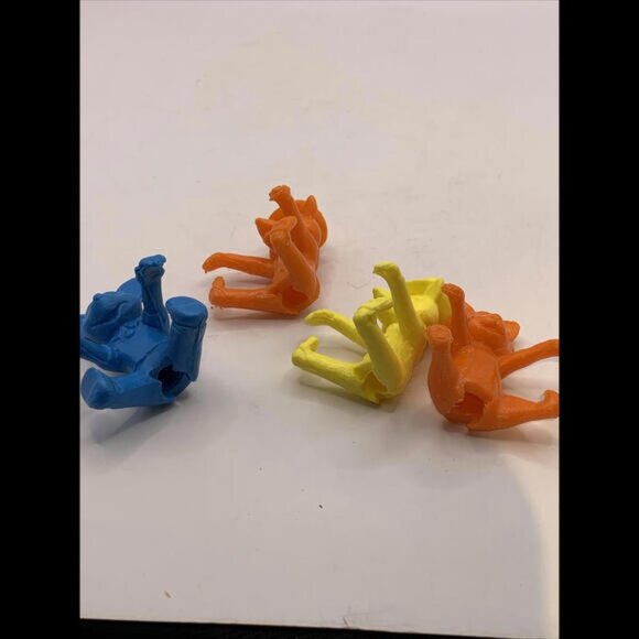 Vintage DISNEY Cereal Premium Spoon Bowl Sitter 1960s Nabisco Lot Of 4 - Picture 10 of 10